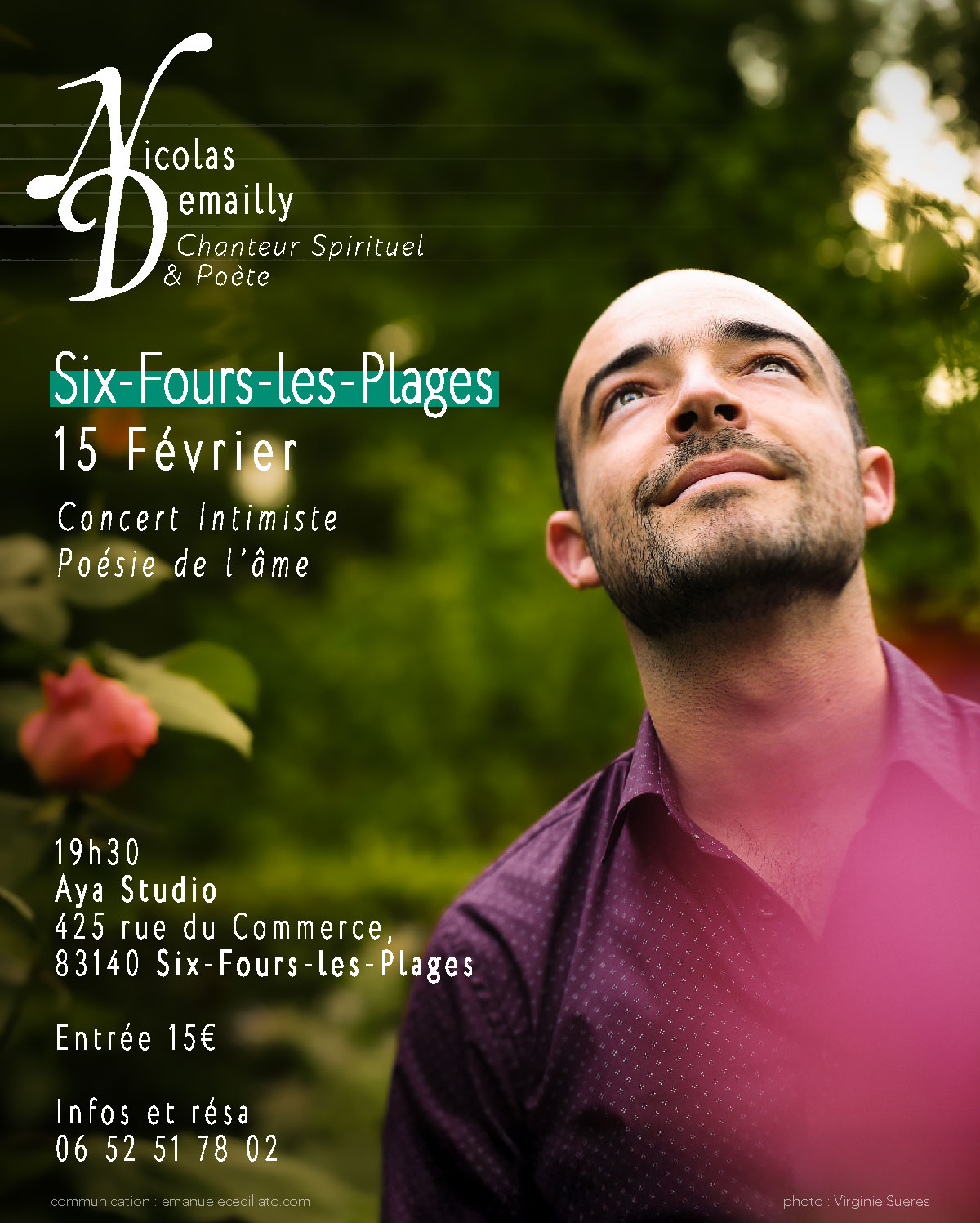 Nicolas Demailly, Emanuele Ceciliato, Webdesigner, Graphiste, Montpellier, Logo, Lotus, Favicon